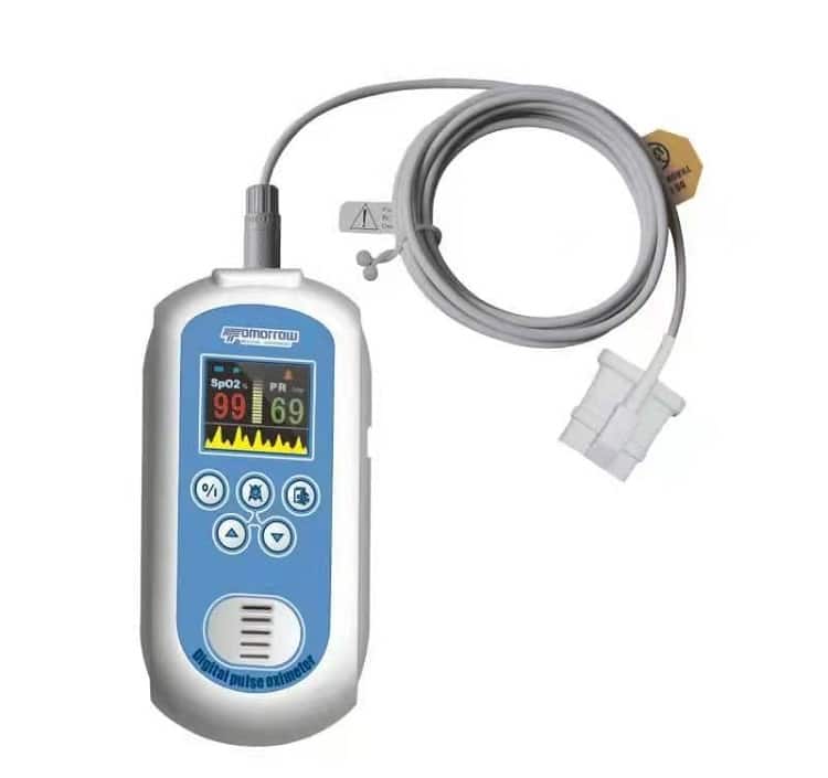 High quality handheld pulse oximeter TR900 medical monitor with digital LED/LCD display for sale